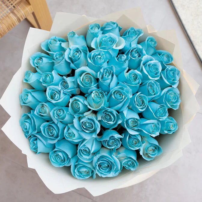 PREMIUM BLUE TIFFANY ROSES