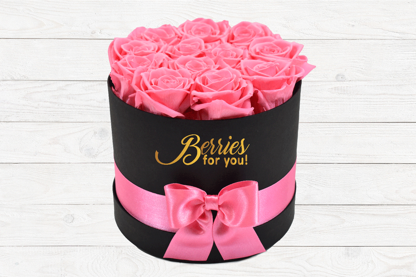 LUXURY PRESERVED ROSES PINK