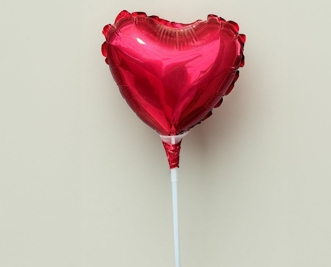 RED HEART BALOON PICK