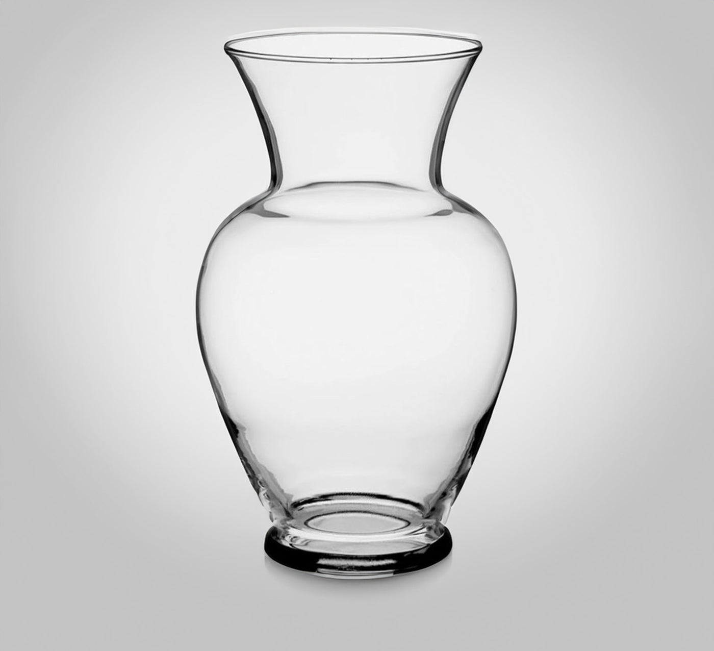 CLEAR GLASS VASE