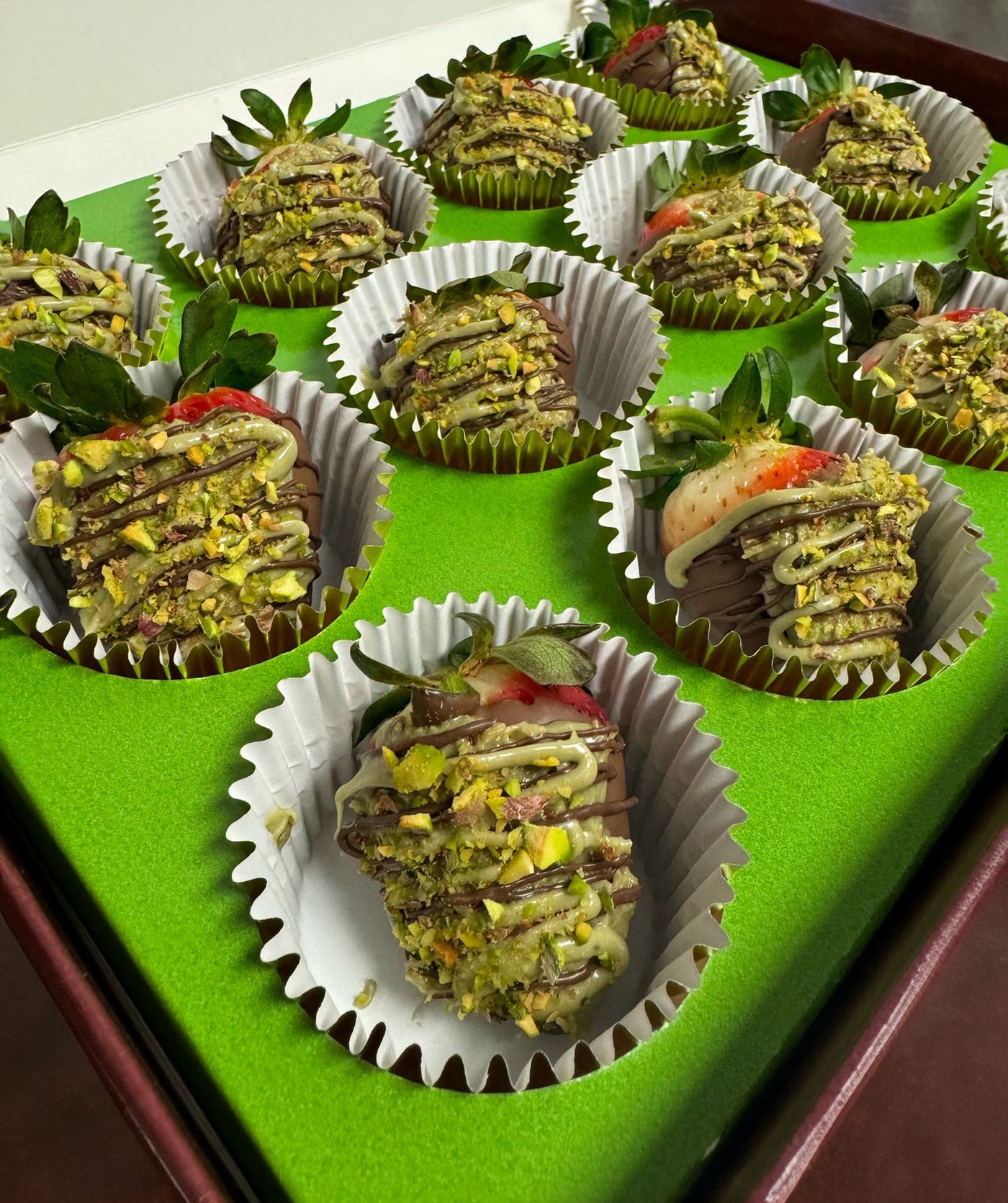 DUBAI CHOCOLATE STRAWBERRIES