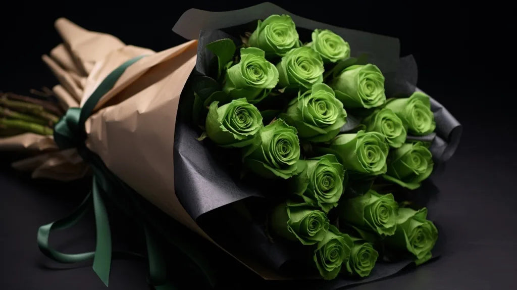 GREEN LANTER ROSES